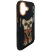 Etui Nimmy Glasses Cool Dog do iPhone 17 czarny